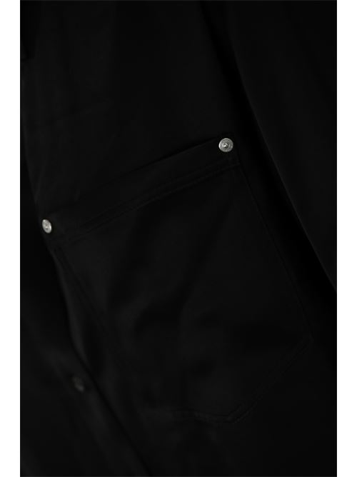 Camicia lucida Ciotola in satin nero PINKO | 104242 A24VZ99